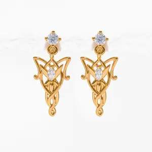 The Lord of the Rings Elven Dangle Earrings