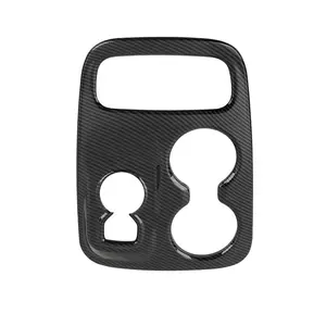 For 2014-2017 Dodge Durango Gear Shift Panel Cover Trim Interior Decal Automotive Vehicle Reflective Sticker Car Accessory