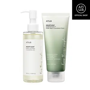 ANUA-Double Cleanser Duo for Facial Cleansing Foam Korean