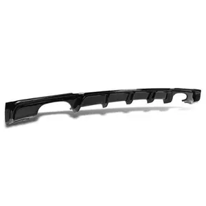 Fit For 12-18 BMW F30 F31 M-Sport Lower Rear Bumper Diffuser Lip Quad Exhaust