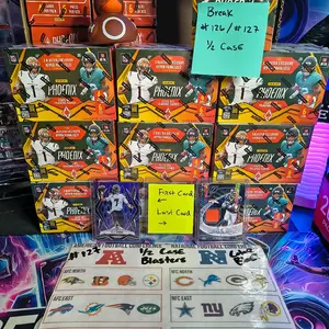 DeckNChill91 PYT #127 10x (1/2 CASE) Phoenix Football Blasters - Sports Cards Packs, Collectible Sports Cards