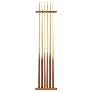 Fat Cat Oak 6 Cue 2-Piece Wall Cue Rack Fat Cat Oak 6 Cue 2-Piece Wall Cue Rack