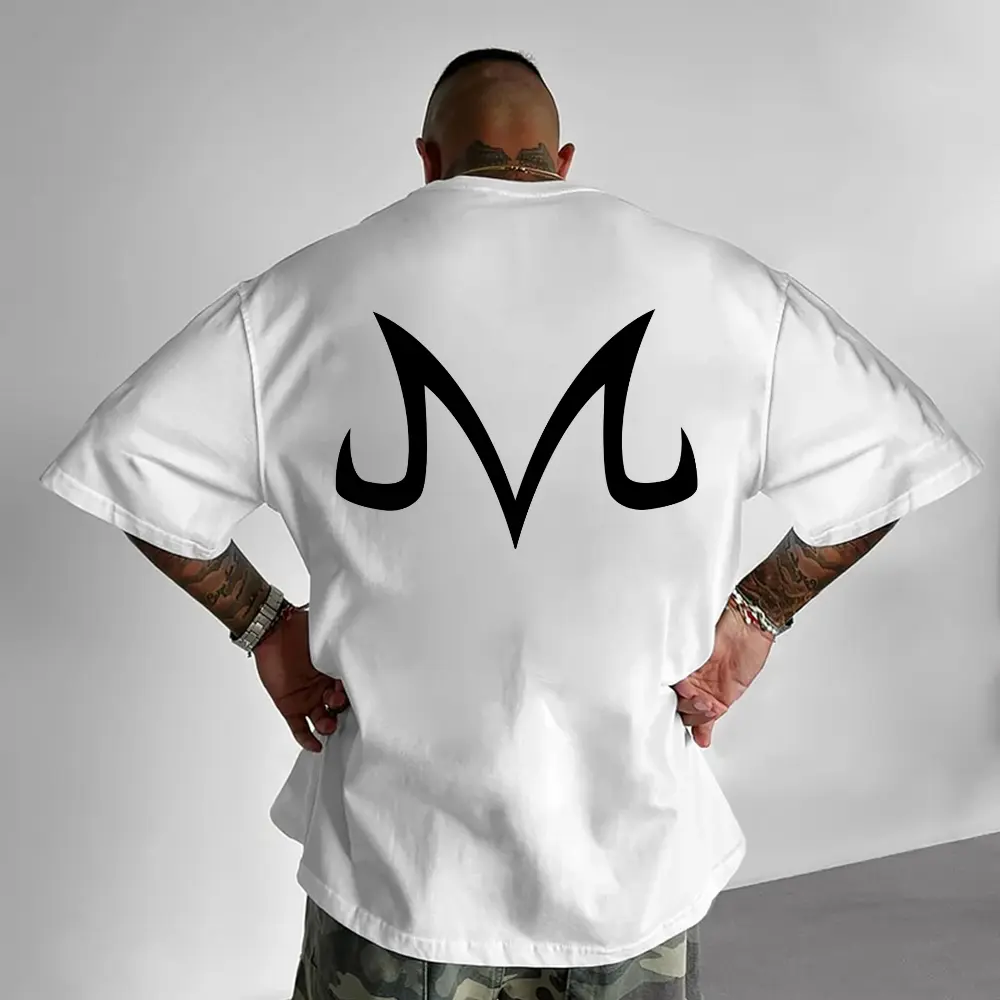 Dragon Ball DBZ Majin Buu Unisex Summer outfits men streetwear 80s 90s graphic tees cotton Anime funny tshirt men gifts