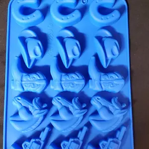 Silicone Mold - Cowboy Themed Silicone Mold Pieces