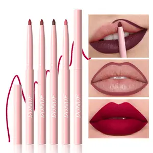 Waterproof Lip Liner Set, Lipliner, Lip Liner Pen, Easy Application Matte Finish, Perfect for Any Occasion, Makeup Accessories for Girls & Women, 0.25g X 6 Pieces