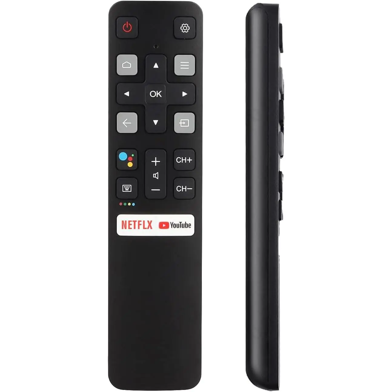 Universal Remote for  TCL  TV, TV Remote Control Replacement RC802V for  TCL TV Android 4K TVs - No Setup Required [Without Voice Command]