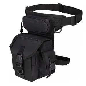 Multifunctional Leg Bag, Tactical Leg Bag, Motorcycle Riding Waist Bag, Multi-use Sports Bag for Outdoor Cycling Hiking, Waist Slip Pocket