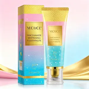 YECUCE Niacinamide Toothpaste: Deeply cleans and freshens breath, reduces stains, strengthens tooth enamel, and promotes gum health. 100g/tube