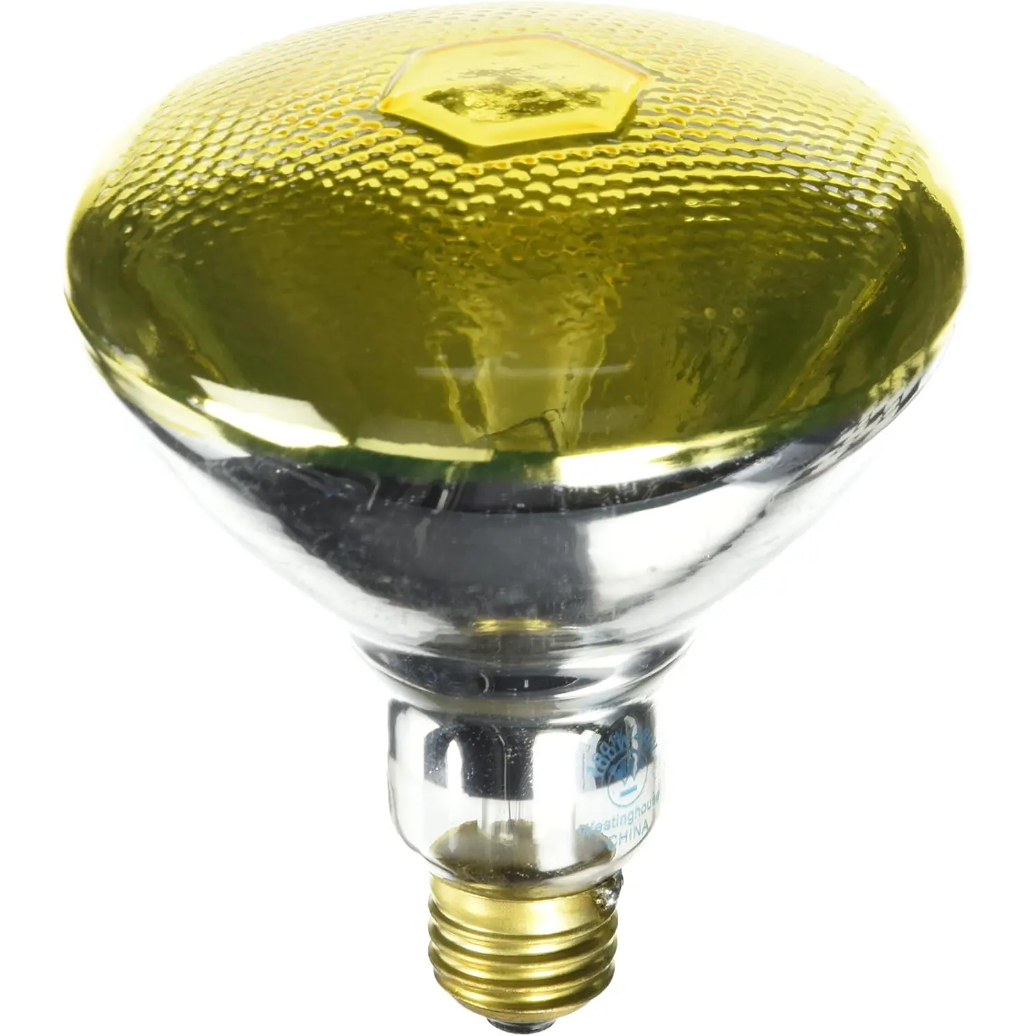 Lighting 0440900, 100 Watt, 120 Volt Yellow Flood BR38 Incandescent Bug Light Bulb