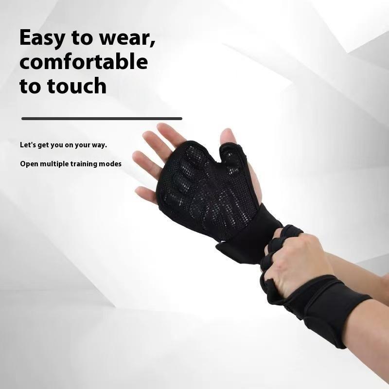 Workout Gloves for Men and Women, Exercise Gloves for Weight Lifting, Cycling, Gym, Training, Breathable and Snug fit