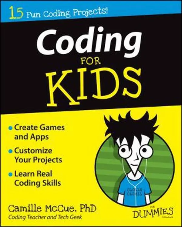 USED Book - Coding for Kids for Dummies by McCue, Camille (Paperback) - english