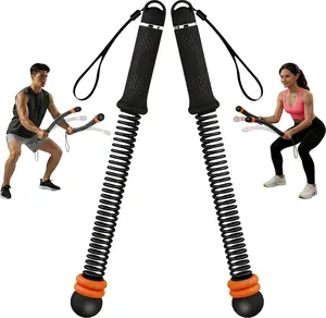 Upgraded Ropeless Battle Ropes for Home Gym-Portable Cordless Training Rope Fitness Equipment for Men & Women,Weighted Workout Ropes for HIIT, No-Jump Full-Body Exercise,Versatile Exercise Equipment for Home
