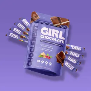 Period Chocolate – Plant-Based Dairy-Free PMS Support Chocolate with Natural Supplements for Hormone Balance, PMS relief & Everyday Wellness (6.4oz)