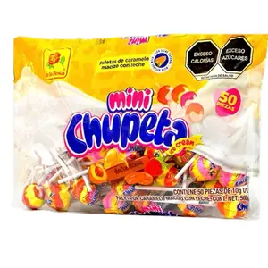 MINI CHUPETA  50Pcs Ice Cream Flavored