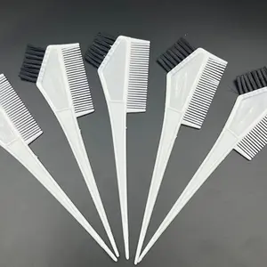 Hairdressing brush, oiled hair dyeing comb, oiled double-sided perm and dyed black hair brush, inverted film care tool
