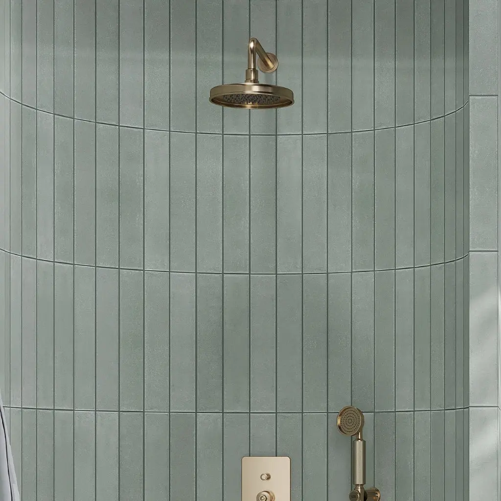 Sage Green 3x16 Matte Subway Porcelain Tile (44 pack, 14.21 sq ft/case)