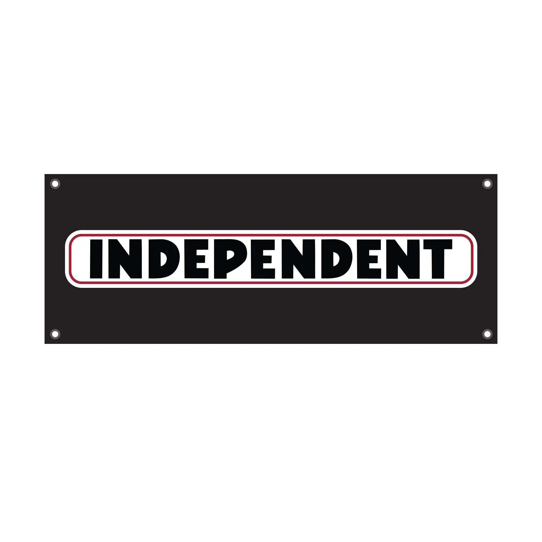 48in Vinyl Bar Logo Independent Trucks Banner, Customizable Artwork for Home & Festive Party Backdrops, Party Decorations