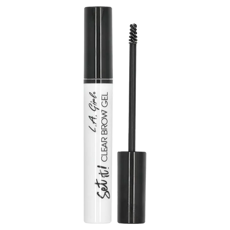 L.A. Girl Set it! Clear Brow Gel, GBG390 Clear, 0.08 fl oz (2.5 ml)