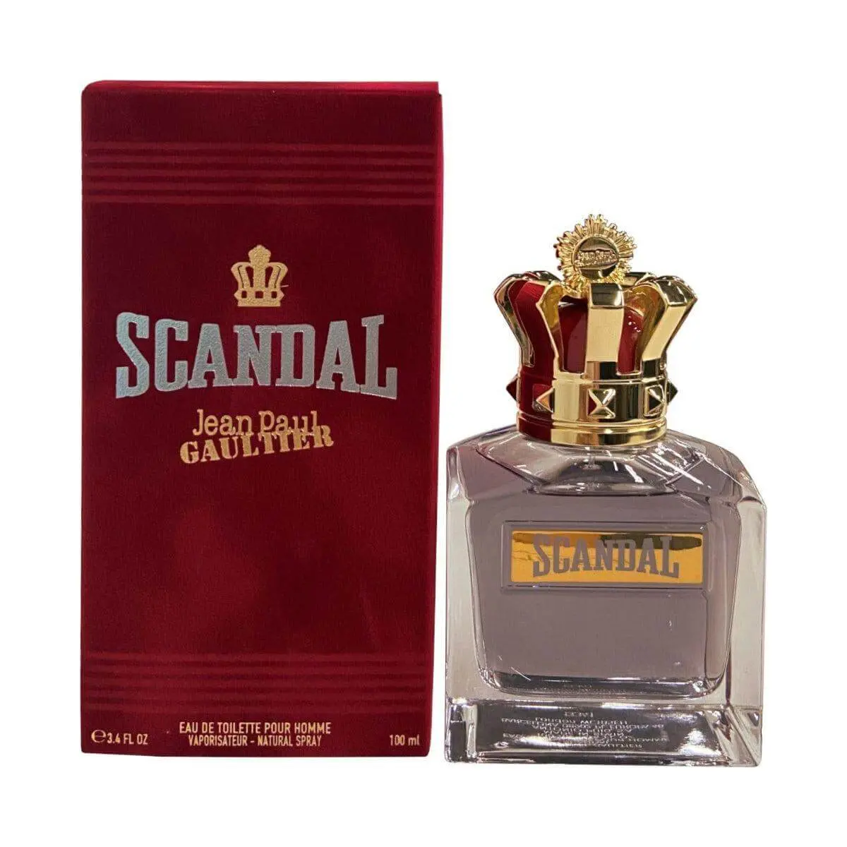 Men's 3.4 oz Eau de Toilette Cologne - New in Box, Infused with Clary Sage, Caramel, Tonka Bean, Mandarin Orange, Spray