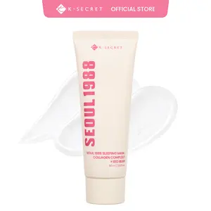 [KSECRET Official] SEOUL 1988 SLEEPING MASK: COLLAGEN COMPLEX 7 + RED BEAN 60ml / 2.02 fl.oz.
