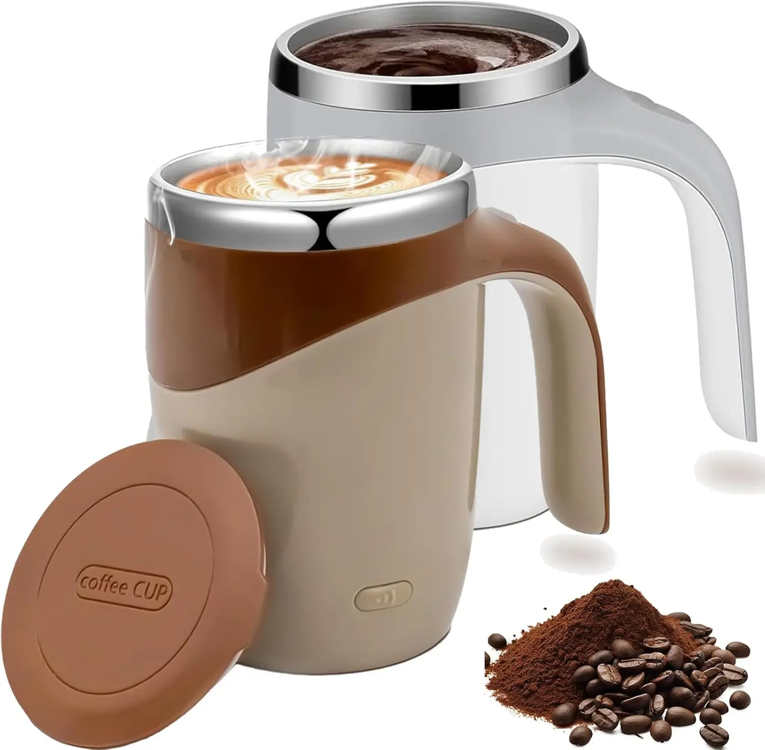 Automatic Magnetic Self-Stirring Coffee Mug, Rechargeable Electric Mixing Cup for Office Home Travel, High-Speed Stirring Cup for Coffee Milk Cocoa, Perfect Mother's Day Gift