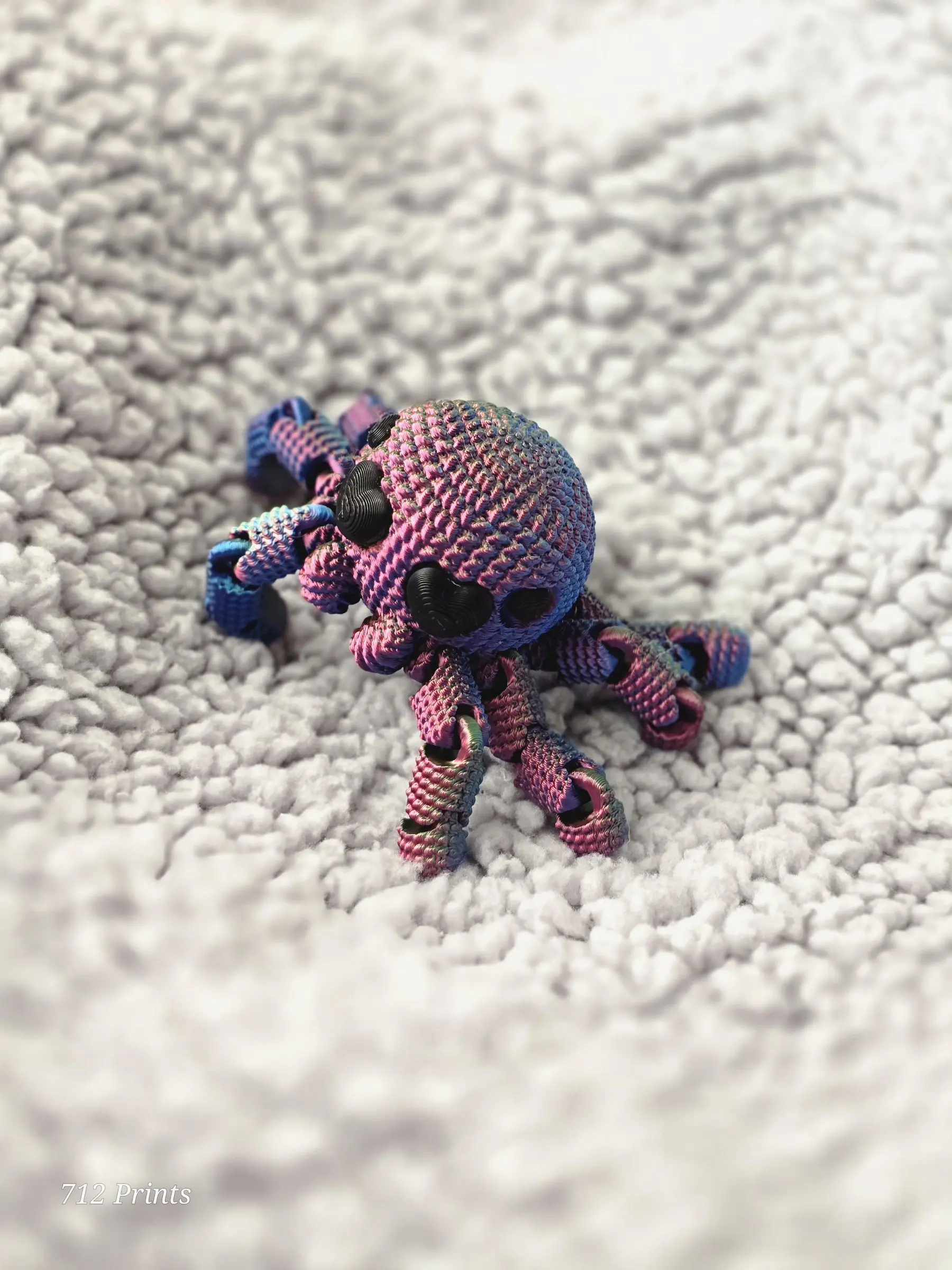 Body3d x 712 Prints 3D Printed Fully Jointed Spider Figurine - Home Supplies Room Decoration, Unique Pose, Glam Home Decor Ornament