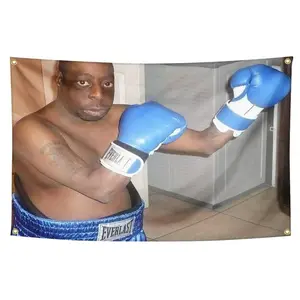 Tapestry 60*40In Boxing Green Lester Beetlejuice Tapestry Banner Funny Flags for Room With Bass Groments for College Dorm Room Decor