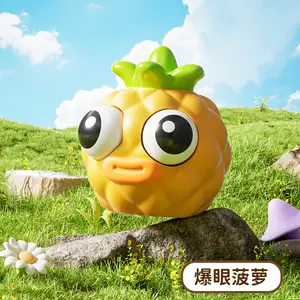 Fruit Squishy Bubble Popper Toy Eye-Popping Stress Relief Squeeze Toy for Kids Adults Fidget Anti-Anxiety Venting Gadget outdoorfun