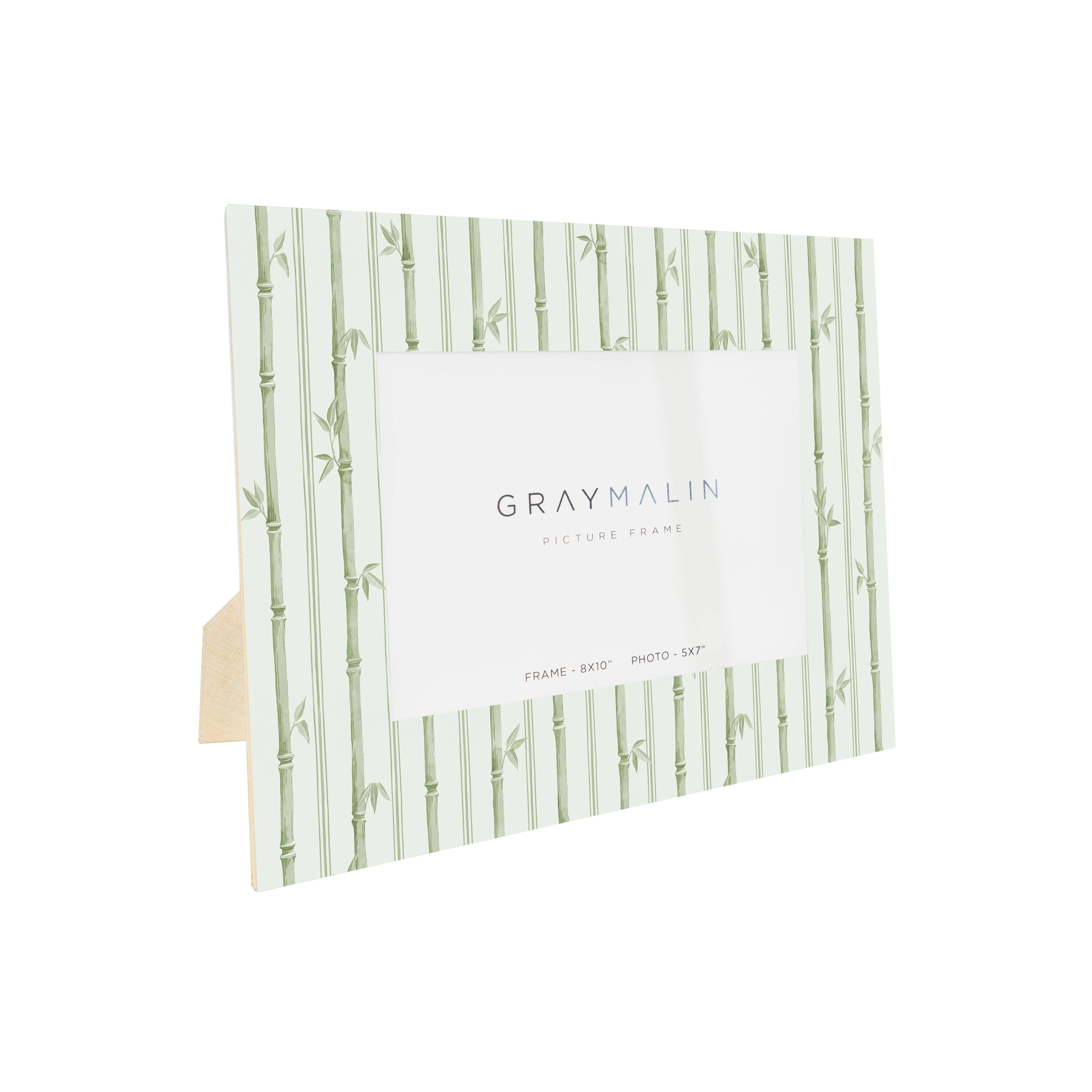 The Veranda Bamboo Horizontal Picture Frame - Riviera Green