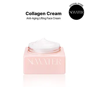 NOWATER Korean Collagen Cream 1.76 oz - Firming and Skin Elasticity Improving for Glass-Skin Glow