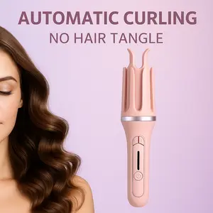 Professional Hair Curler 32mm Barrel, Advanced Temperature Control, Ionic & Ceramic Coating, Easy-To-Use Design, Salon-Quality Curls, Barrel Curling Irons