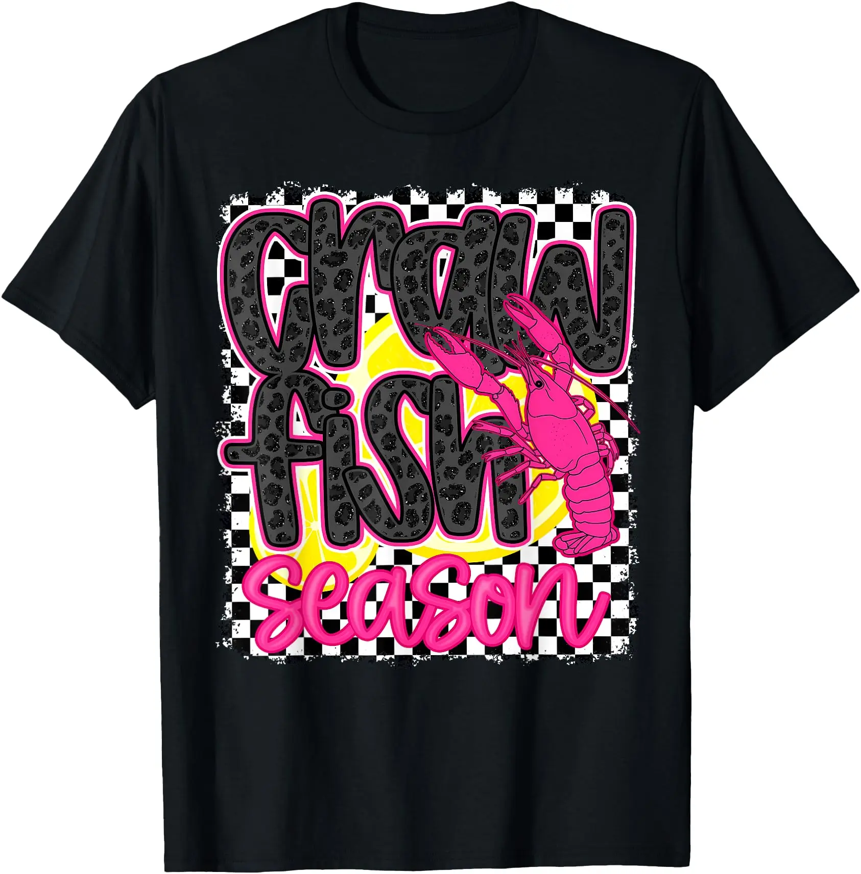 Crawfish Season Crawfish Boil Lobster Cajun Men Women Unisex T-Shirt Cotton Menswear Man Classic