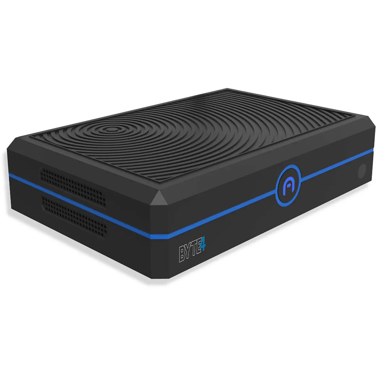 Azulle Byte4 Pro Mini Desktop Computer with Active Cooling, Intel Celeron N5105 2.0GHz, 4GB RAM, 64GB eMMC, Windows 11 Pro