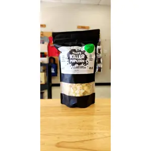 Dill Pickle Gourmet Popcorn - Fluffy, Non-GMO Snack with Dill and Vinegar Flavor - Crunchy and Tangy Treat