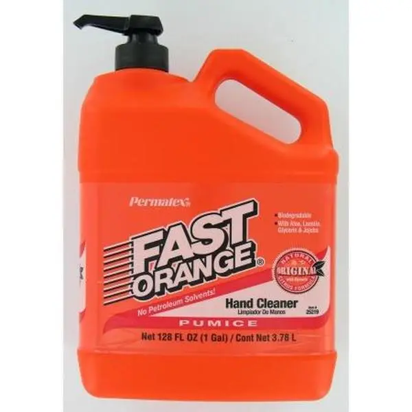 Permatex 25219 Chemical-Free Citrus Hand Cleaner with Aloe Blend, Natural Ingredients, Oil-Free Pumice Lotion, Deep-Cleaning Universal All-Purpose Household Formula, 1 Gal (Model 212 MAIN)