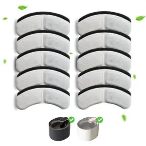 Cat Fountain Replacement Filter, 10/20PCS Pet Fountain Filters, Multiple Filtration System, Cat and Dog Fountain Accessories