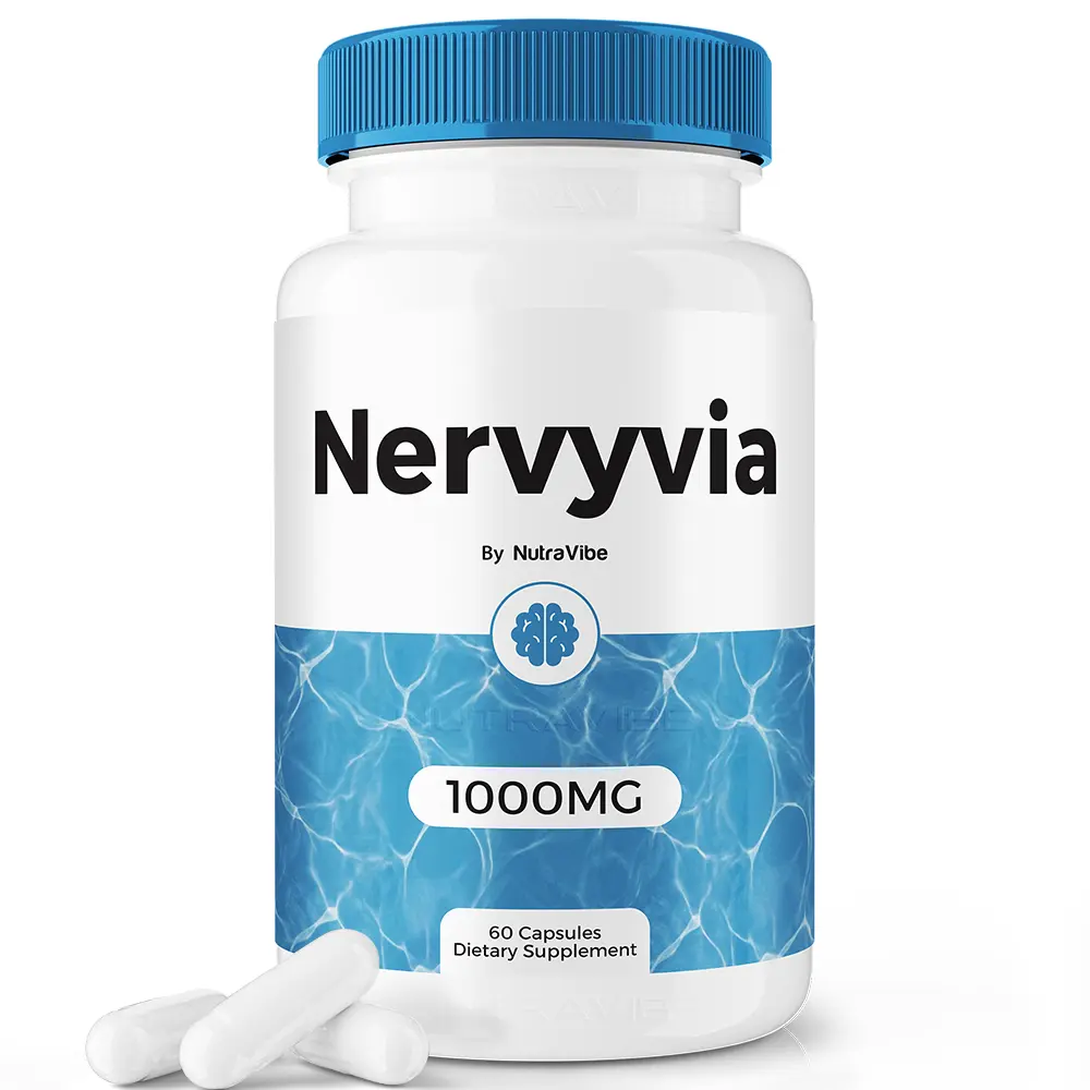 Nervyvia Advanced Formula - Natural Dietary Supplement for Overall Health & Wellness