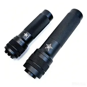 PBS Fast Noise Reduction 14mm Reverse Thread, Front Tube Trim, DMT Flash Cap, Suitable for Car and Motorcycle Mounts and Fixtures.
