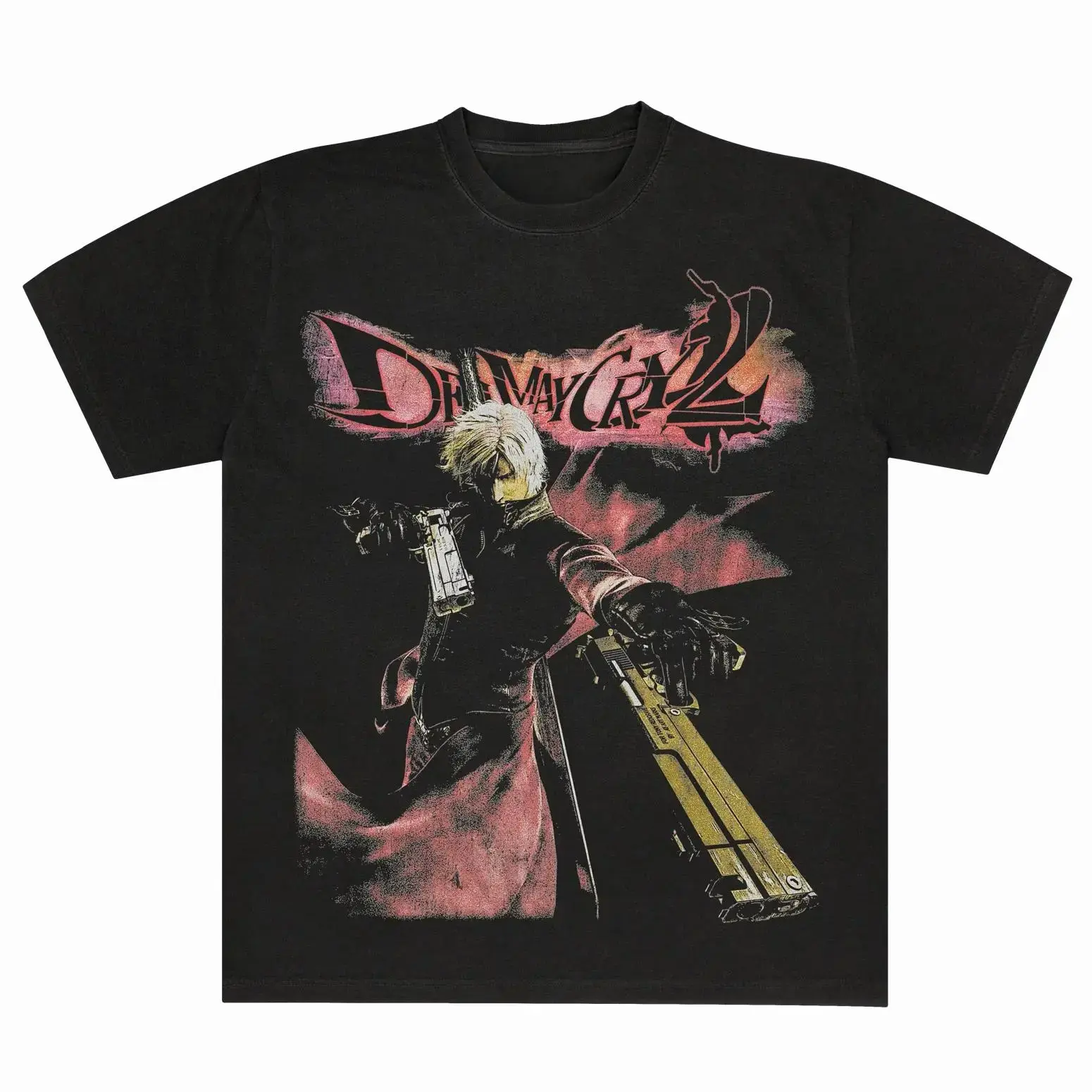 Devil May Cry - Dante T-Shirt, Gaming Tee, Gifts Shirt, Unisex Vintage Graphic Tees Gothic Grunge Y2k Scene Style Clothes Men Women Streetwear ZORA LAB Unisex Couple T-shirts graphic tee men gift smooth texture fabric graphic tee breathable summer casual