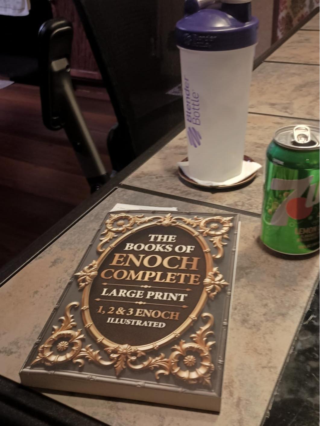 The Books of Enoch Complete LARGE PRINT (Illustrated): 1, 2 & 3 Enoch With Authentic Illustrations, Insightful Introductions and Commentary