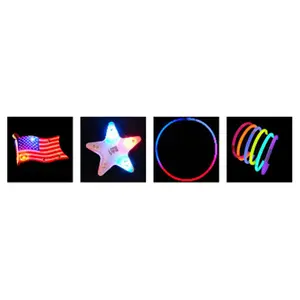 Nicaboyne  120 Piece 4th of July Glow Party Pack