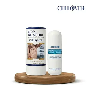 CELLOVER Underarm Deodorant/Antiperspirant - Clinically tested, effectively controls sweat and odor for up to 100 hours - Free of baking soda, parabens, or phthalates - Reduces odor-causing bacteria - Nourishes skin