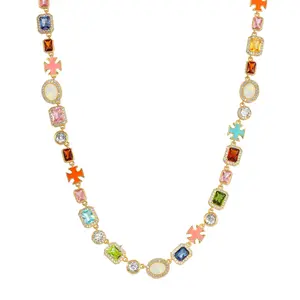 Solstice Gemstone Necklace With Opal
