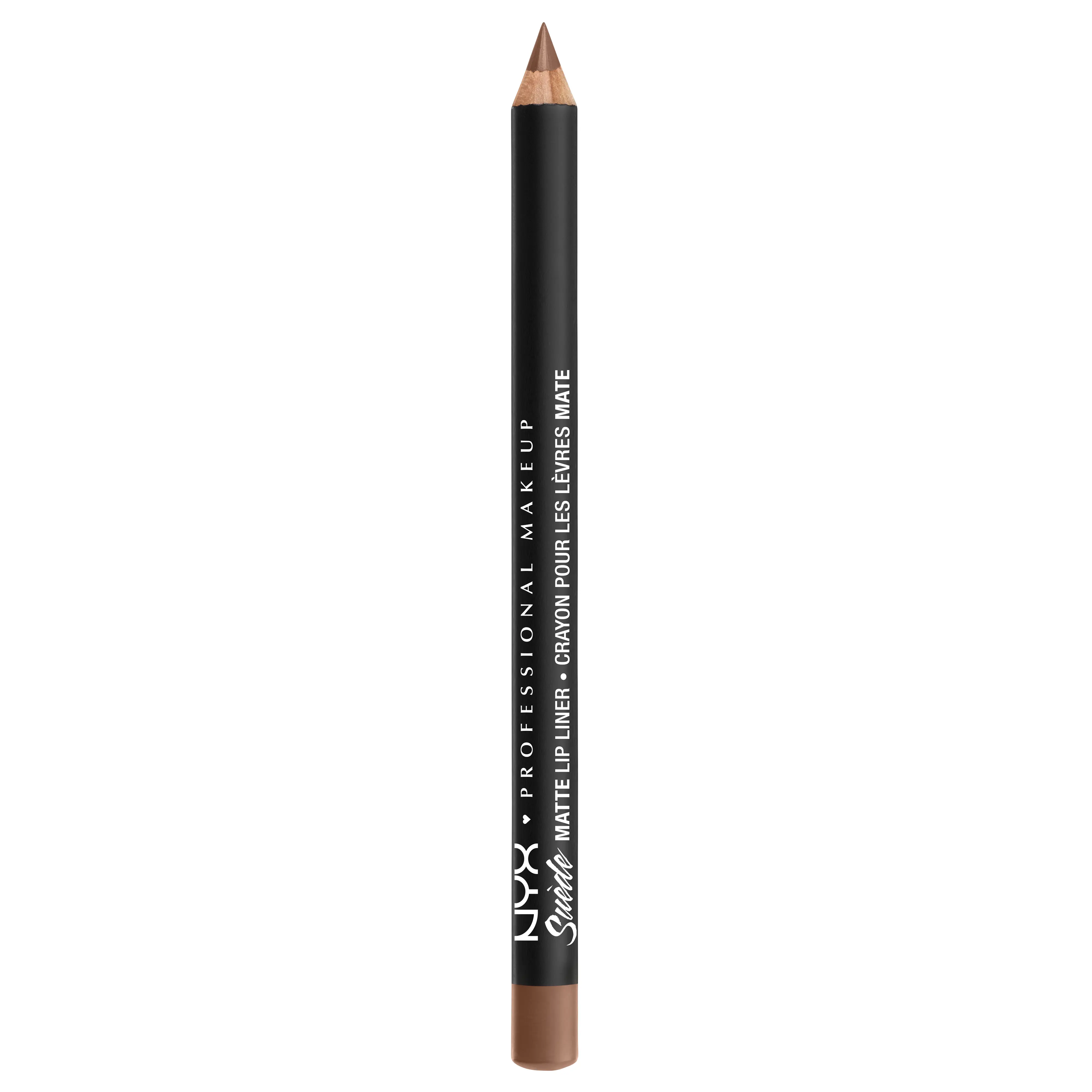 Suede Matte Lip Liner, Vegan Soft Lip Pencil, NYX Professional Makeup
