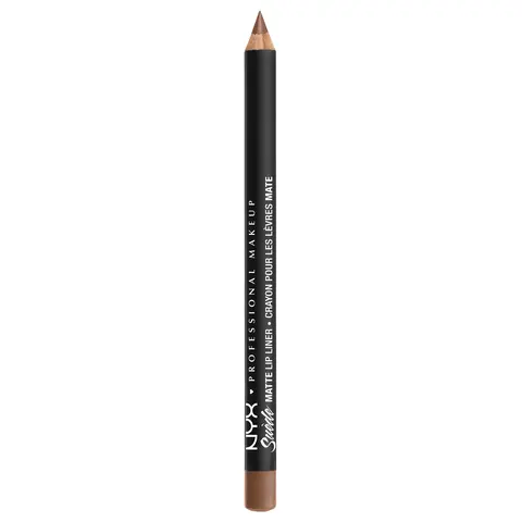 Suede Matte Lip Liner, Vegan Soft Lip Pencil, NYX Professional Makeup