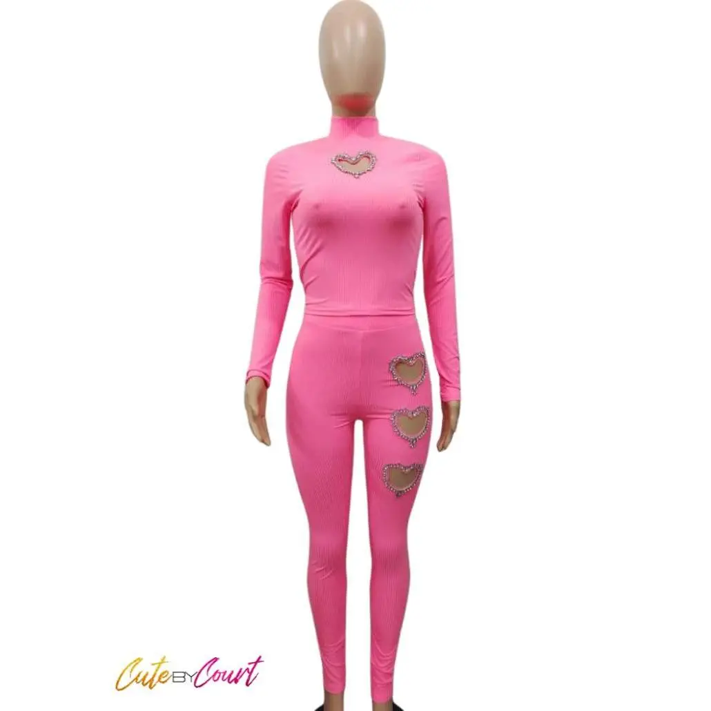 Sweetheart set-Pink