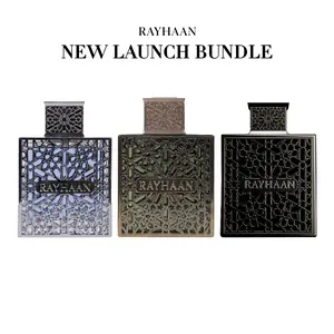 Rayhaan 3 Piece New Launch Bundle for Unisex (3.4 Ounce, Rayhaan Aquatica Eau de Parfum + 3.4 Ounce, Rayhaan Terra Eau de Parfum + 3.4 Ounce, Rayhaan Obsidian Eau de Parfum)
