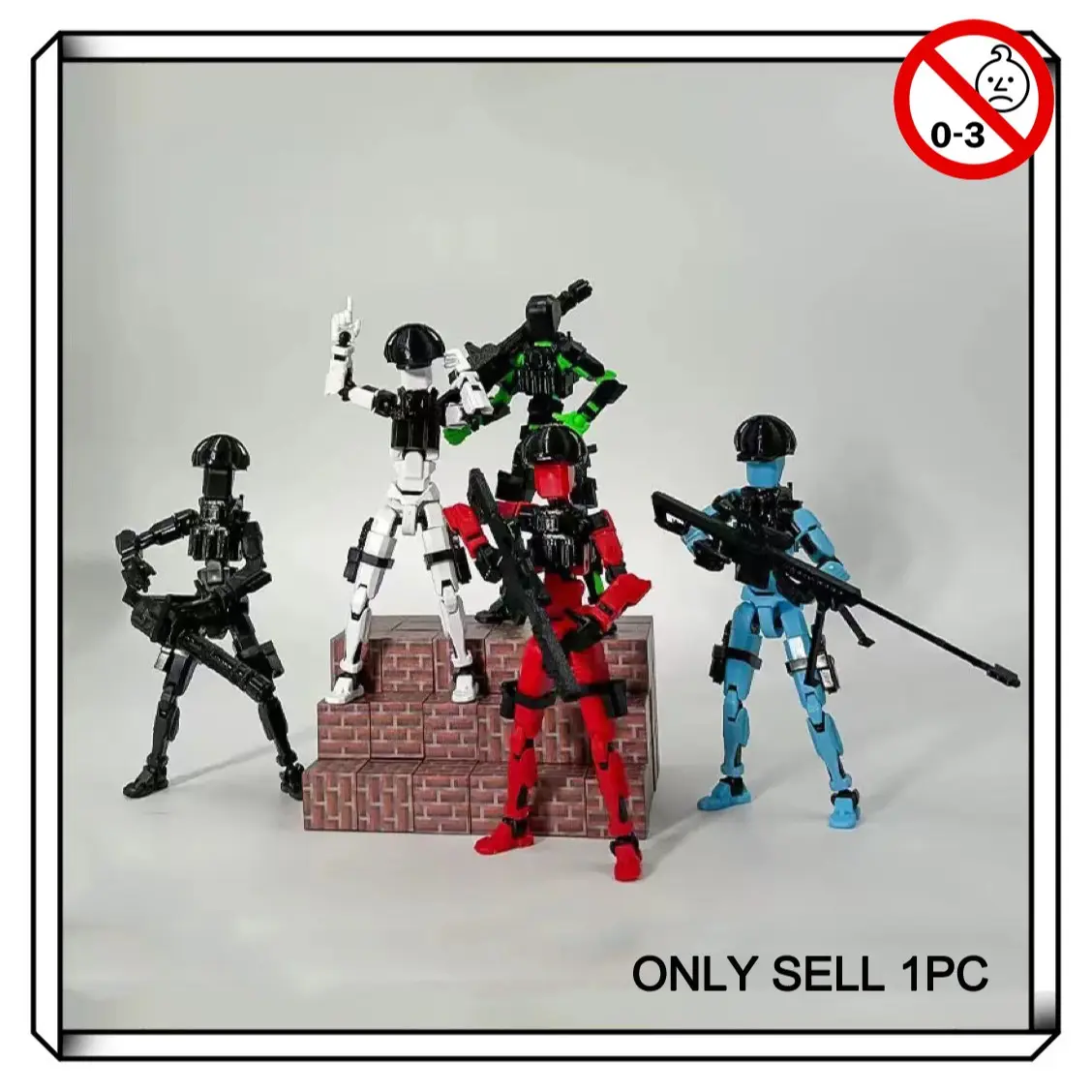 T13 Collectible Action Figure Soldier Model, Full Jointed Military Toy, Tactical Weapon Set Included, Articulated Figures, Figurines for Collectors, Ideal Gift for Collectors and Gamers