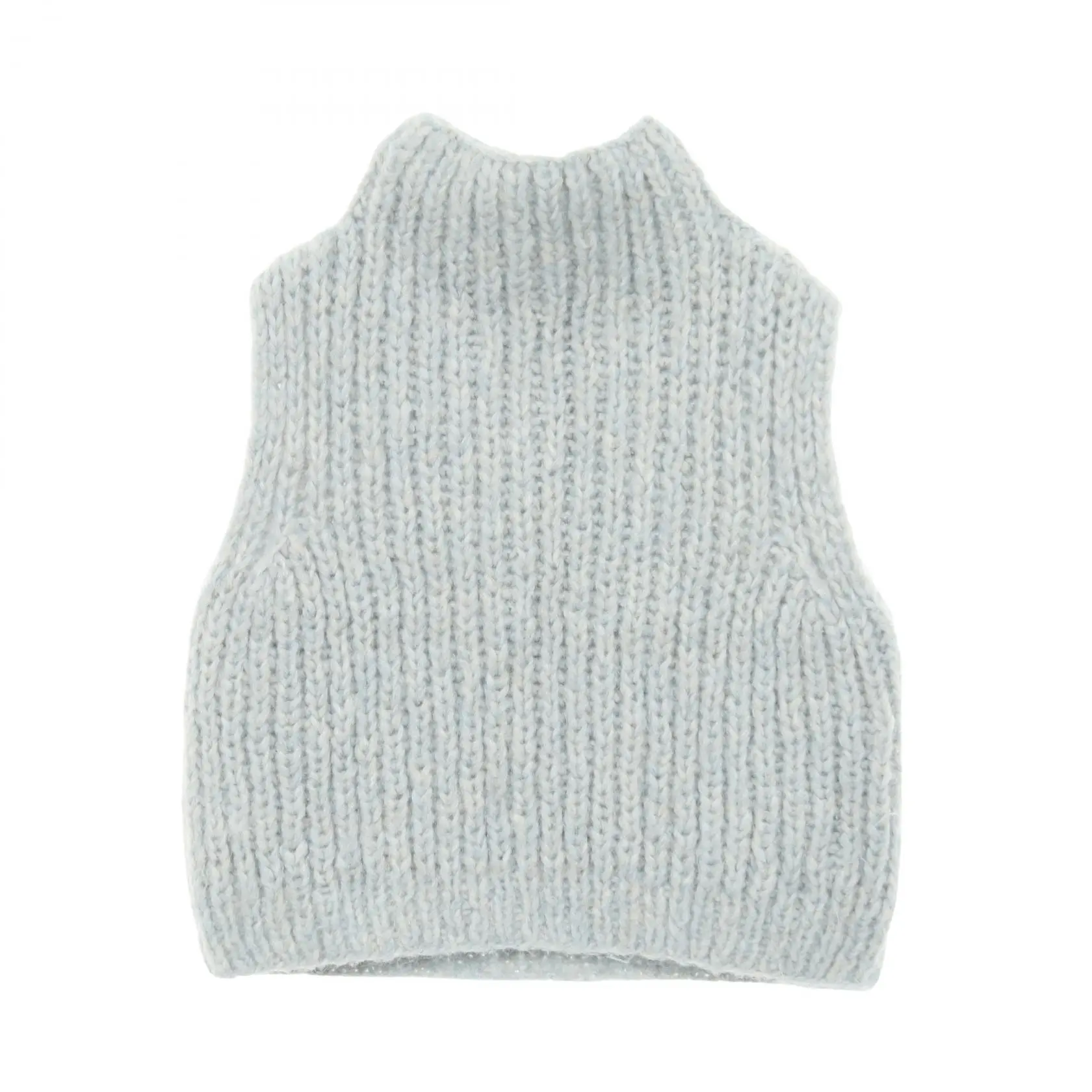 Pre-owned Other Nylon Small Leather Goods Cecilie Bahnsen alpaca mohair knit vest