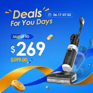 TINECO Floor One Switch i5 Stretch Breeze 2-in-1 Cordless Wet Dry Vacuum Cleaner, 20KPa Powerful Floor Cleaner Mop with Long Runtime, Multi-Surface Handheld Deep Cleaner & Cordless Car Vacuum